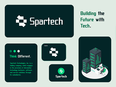 Tech logo-spartech logo design branding branding identity it logo letter logo logo logo design logo designer logos modern s logo software logo startup logo symbol tech tech company tech logo technology