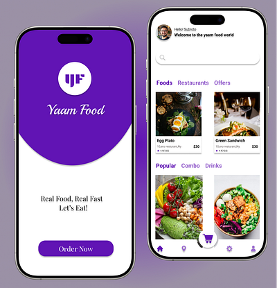Food delivery app. branding dailyui food app graphic design ui ui design ux ux design