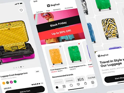 Bag Store Mobile App shop