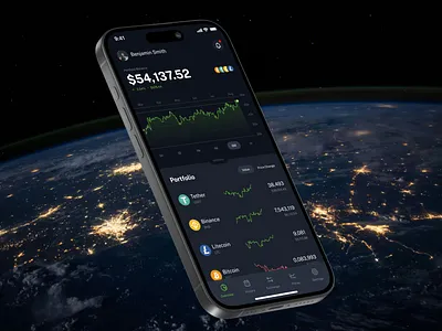 Crypto & Bitcoin Wallet vector