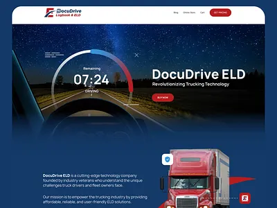 Docudrive branding graphic design