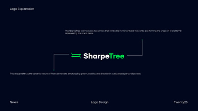 SharpeTree - Logo Design 3d animation branding graphic design logo motion graphics ui