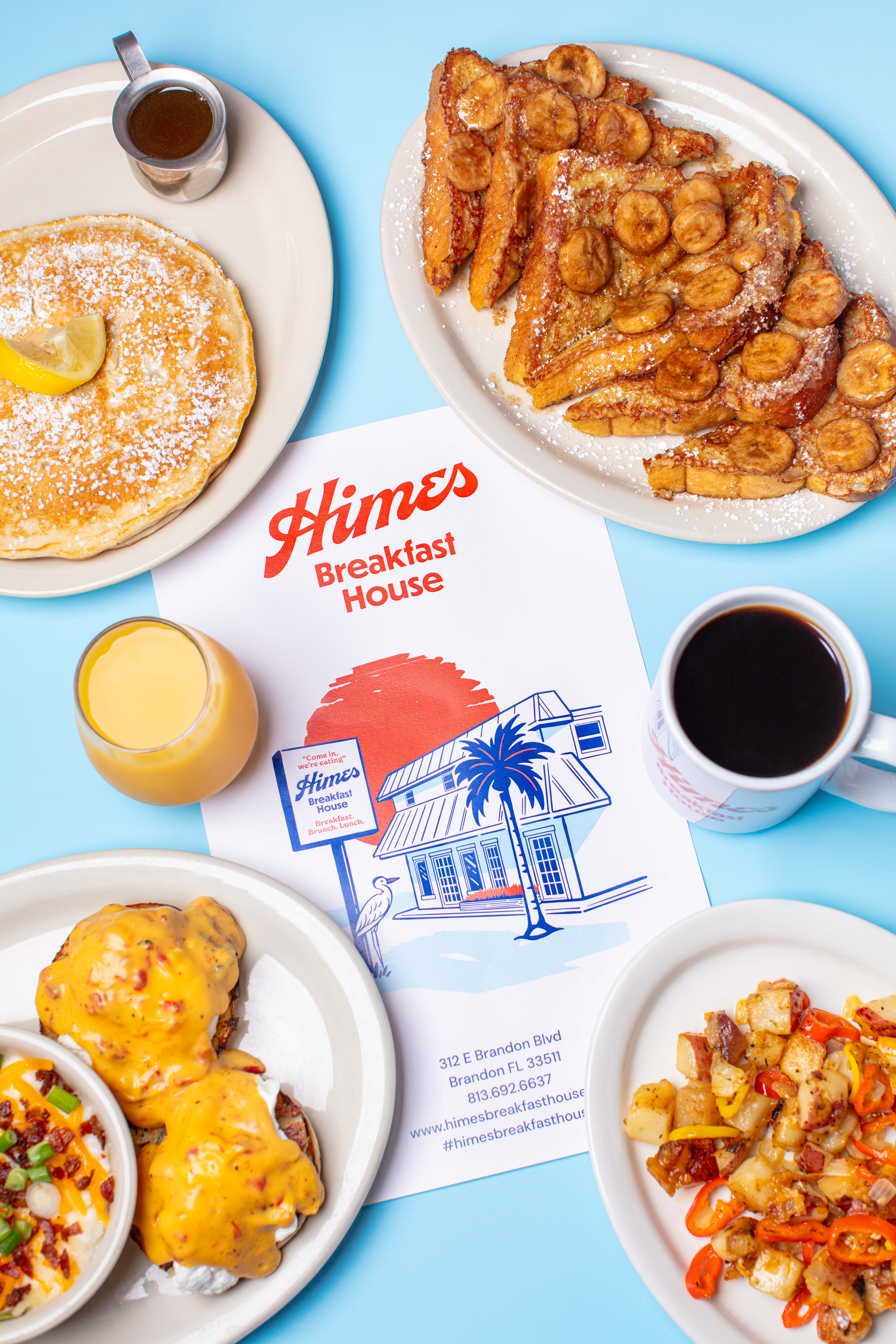 Himes Photoshoot brand brand assets branding concept creative design food food photography graphic design illustration layout life logo photo photoshoot vector