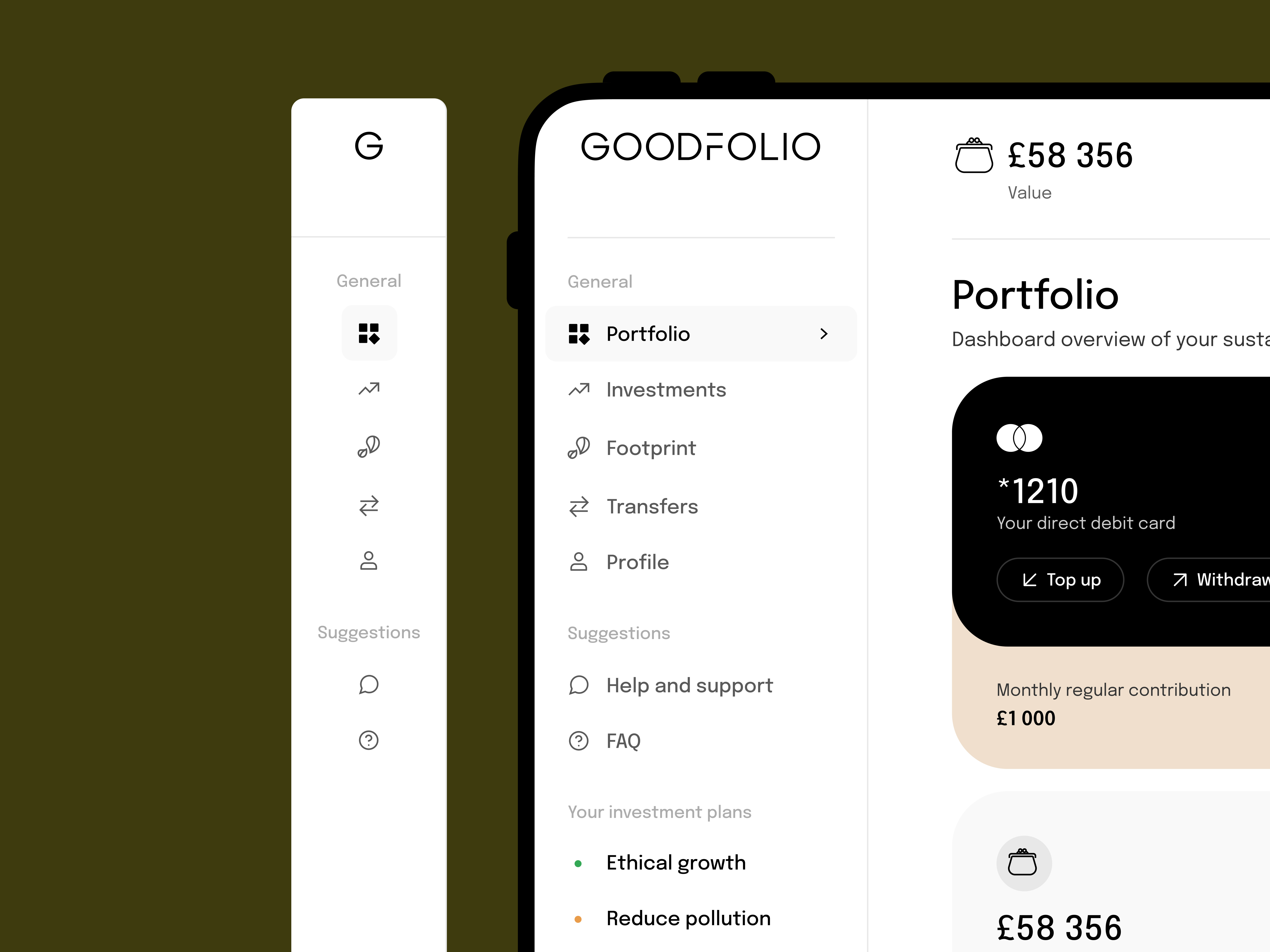 Example of Saas Dashboard Design
