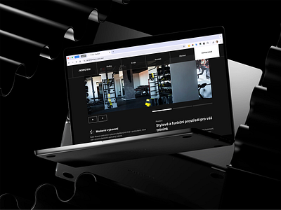PERFORM | Privátní fitko bold design fitness gym sport ui ux web webdesign website