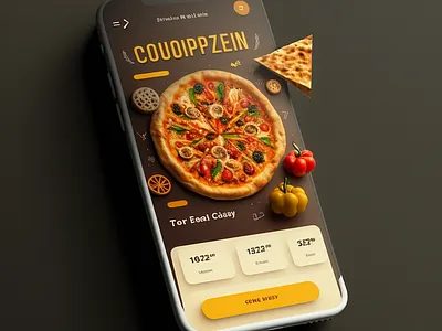 Pizza Order App | Sneak Peek delivery app illustration mobile app ui ux