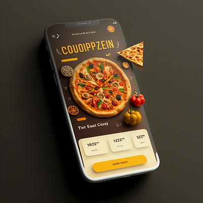 Pizza Order App | Sneak Peek delivery app illustration mobile app ui ux