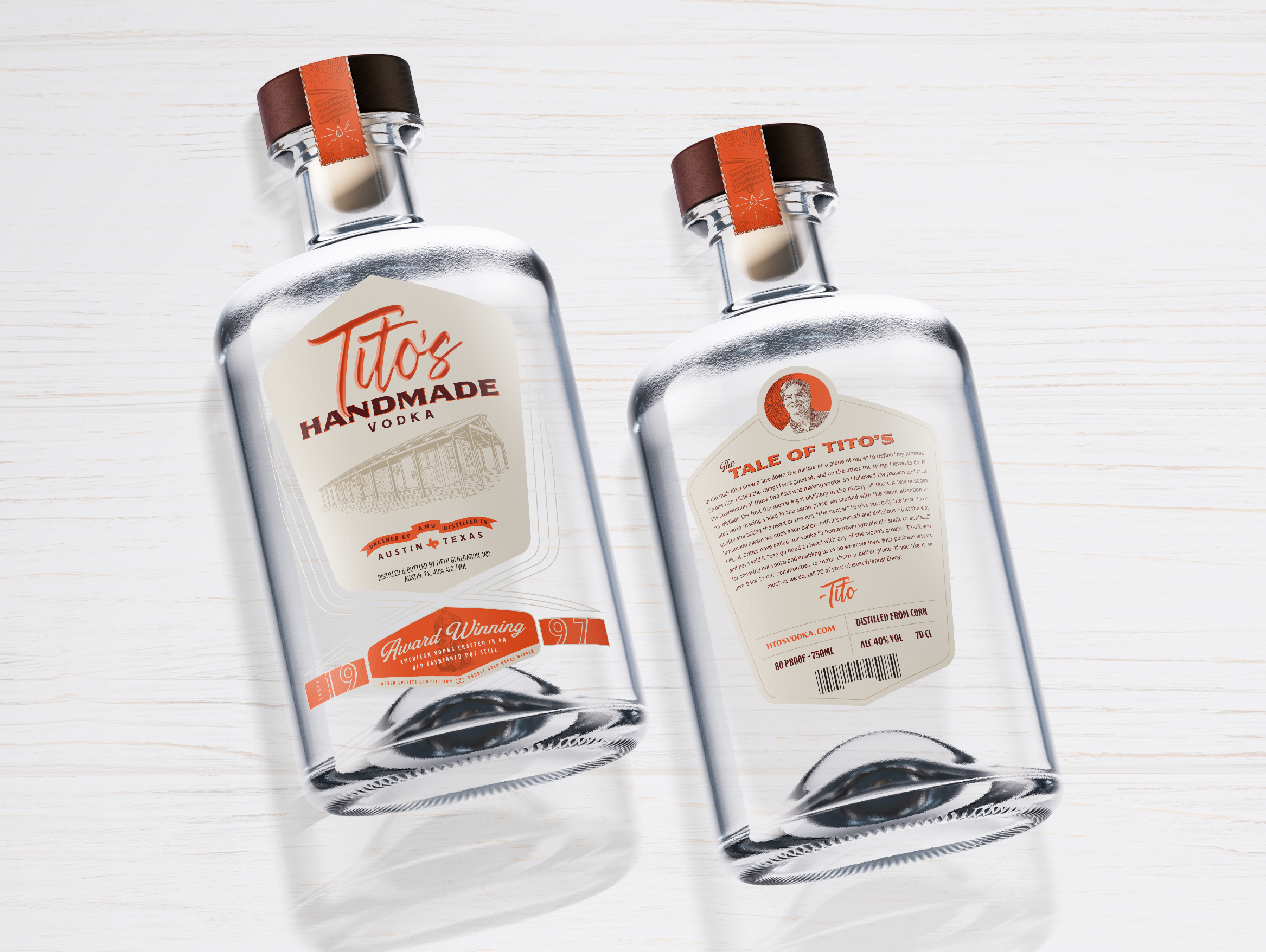 Tito's Vodka Refresh art direction branding graphic design illustration logo packaging titos vector vodka