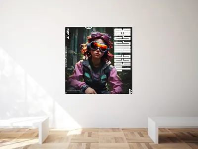 TREE HUGGER creative design future future human graphic design green illustration nature naturelove photoshop poster savetree vector