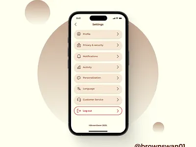 Prompt: Settings page figma ui uidesign uiux ux ux desgn