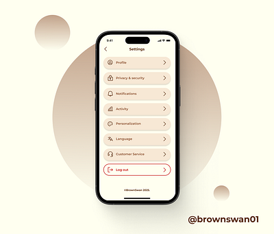 Prompt: Settings page figma ui uidesign uiux ux ux desgn