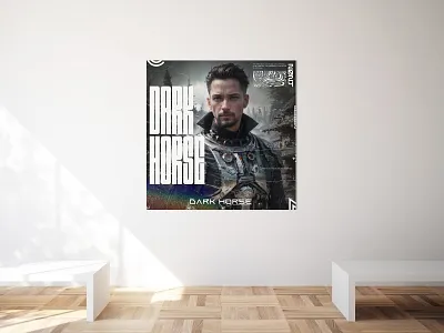 Dark Horse creative dark horse design graphic design illustration katty perry photoshop