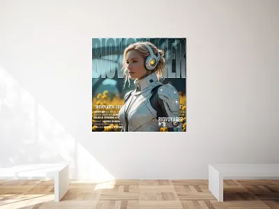 BIOVOYAGER ai biovoyeger creative design future future human futuristic graphic design illustration metahuman photoshop
