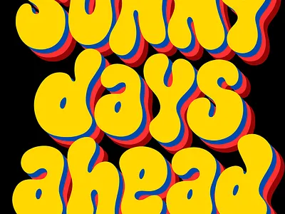 Bubble Text Typography adobe illustrator bubble text design dm to order graphic design illustration typography