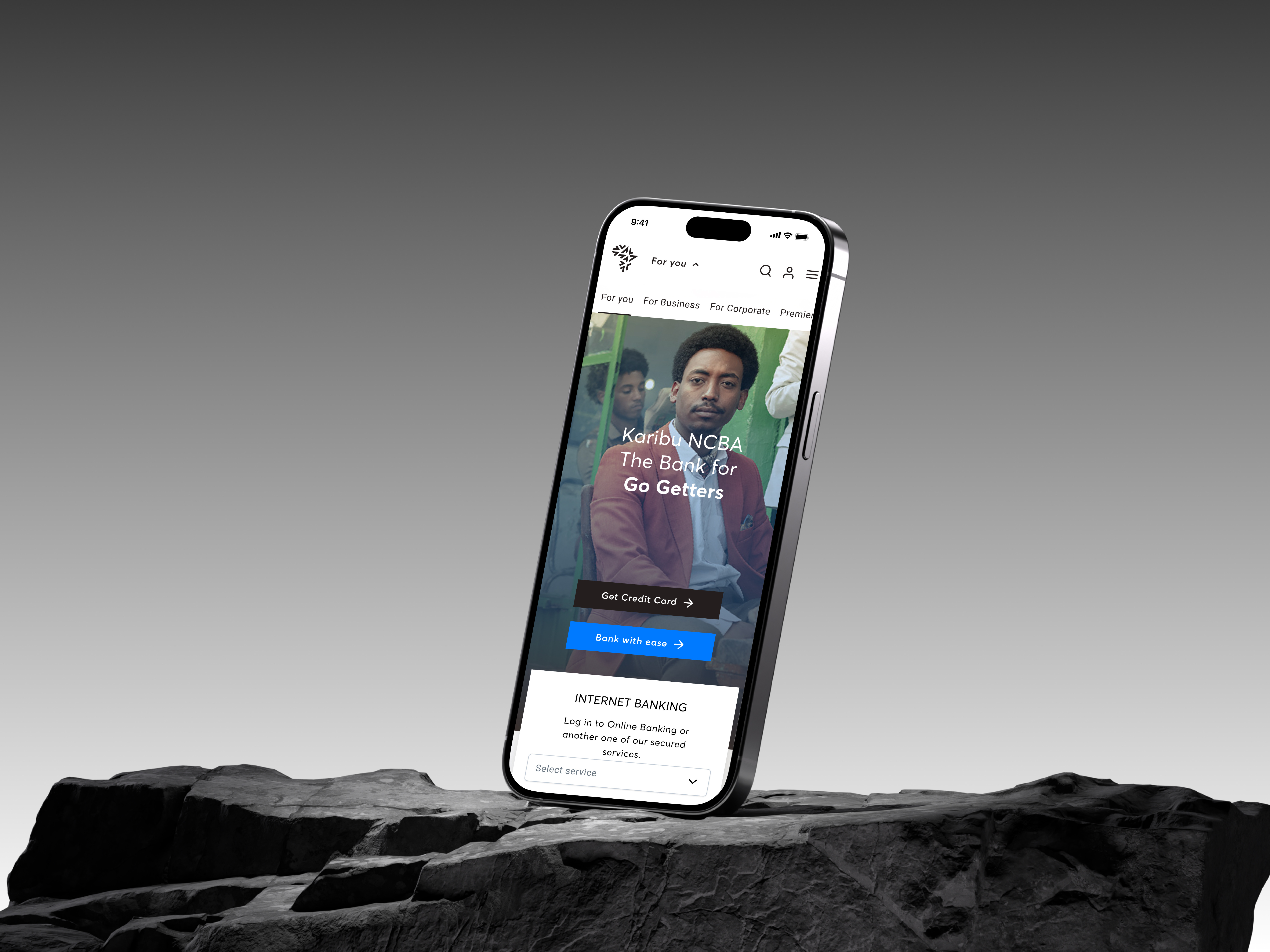 NCBA Redesign Exploration app cape town customer experience design product design ui ux web design