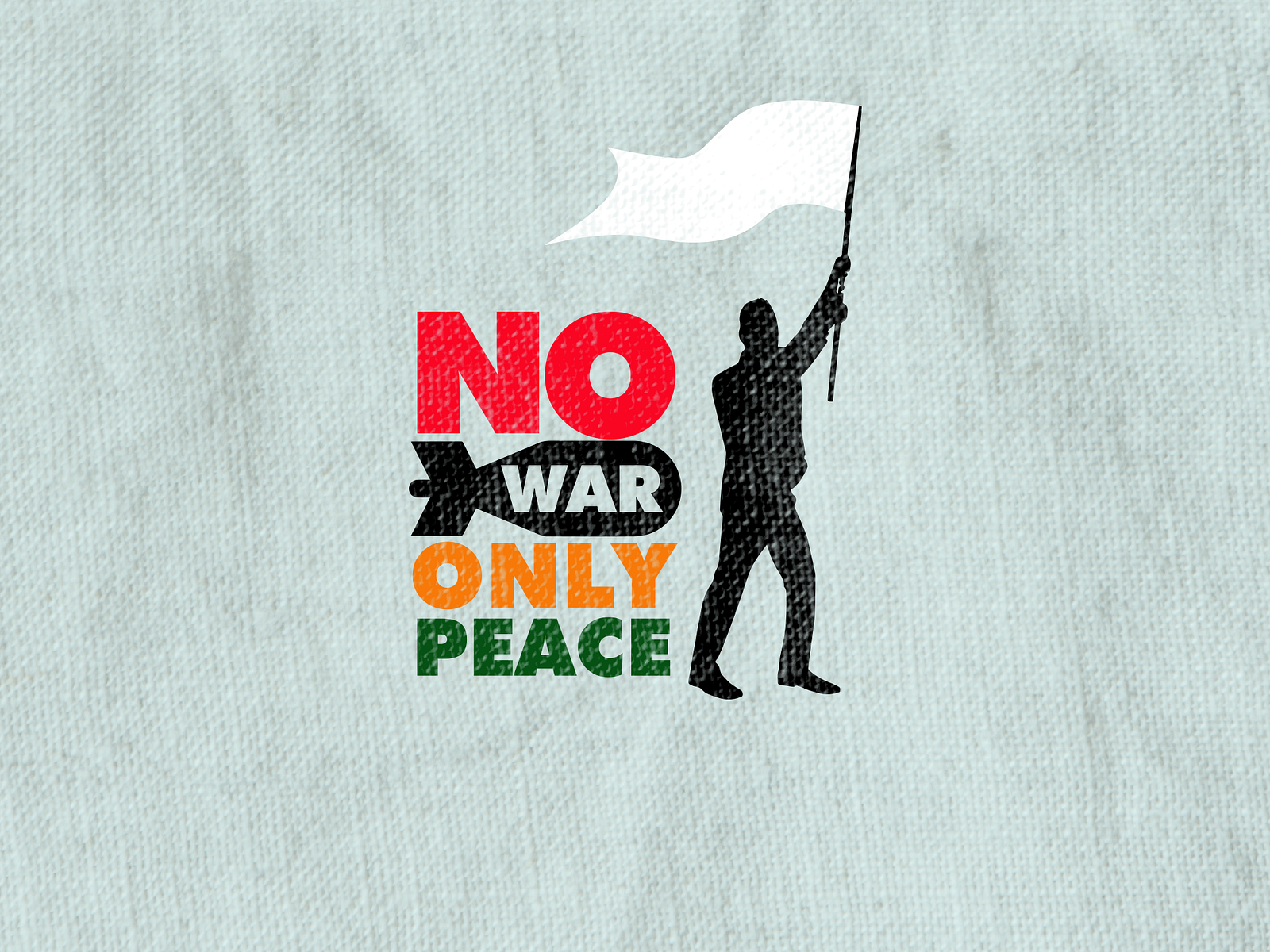 No war, Only Peace POSTER by Liton Deb Joy on Dribbble