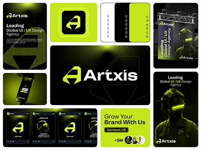 UI/UX Design Agency – Logo & Brand Identity brand book brand design brand identity design brand logo branding branding design business logo design custom logo design graphic design logo logo creator logo designer logo maker ui uiux agency logo design ux