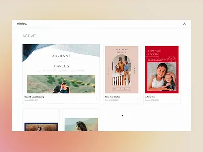 Minted animation colorful desktop editor minimalistic strv strvcom ux white ios white ui