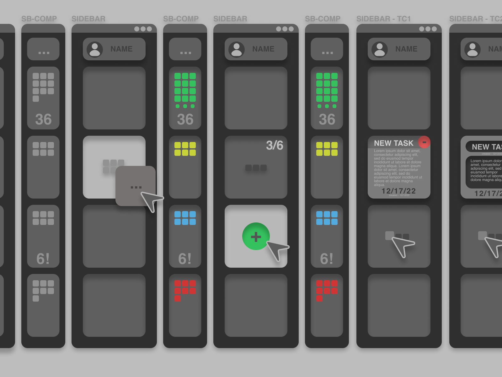Stepping Stones concept design desktop figma minimal organizer taskmanager uiux