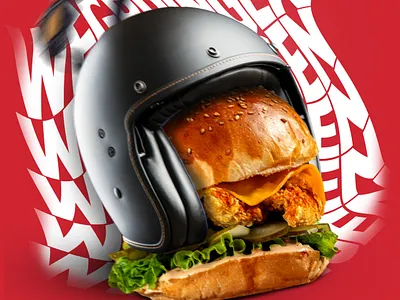 Burger Delivery branding graphic design