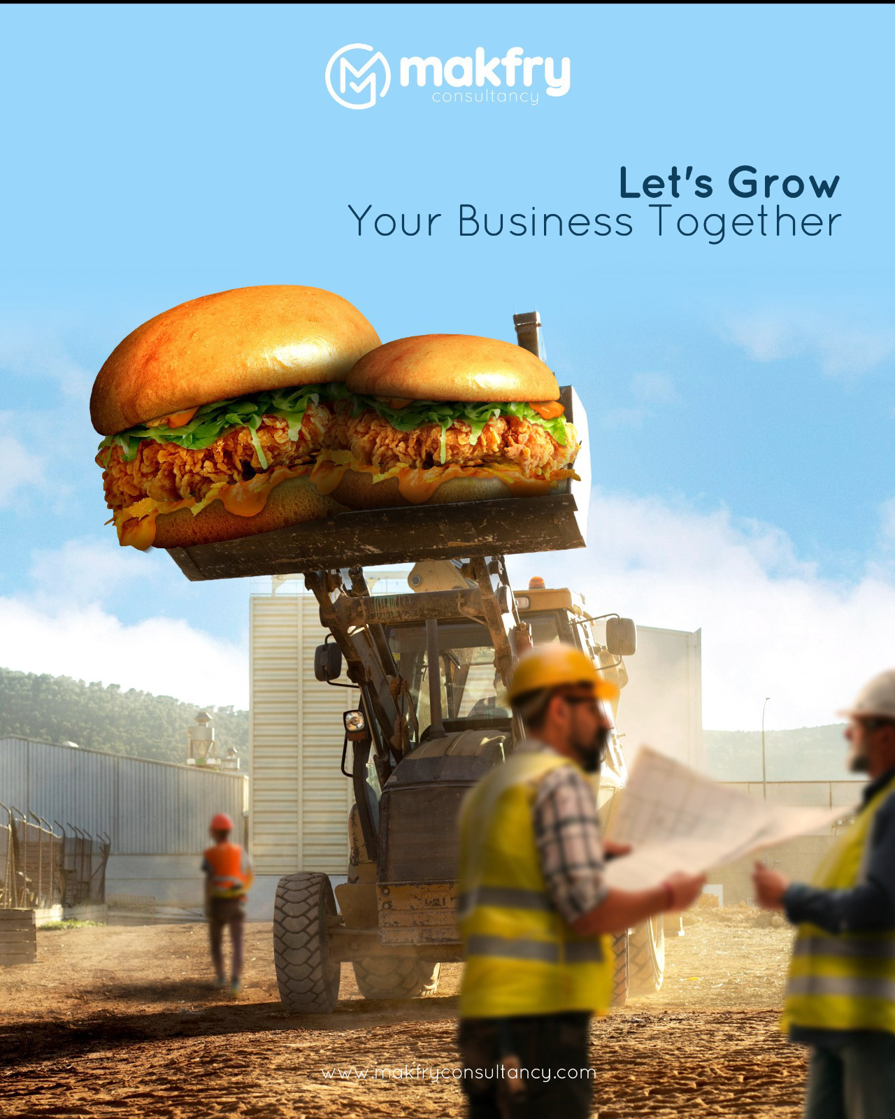 Growing branding graphic design