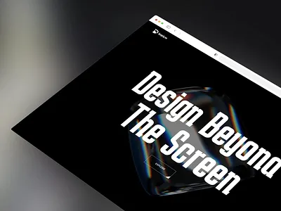 Header Concept 3D 3d design dark design header header design ui ui design ux web design website