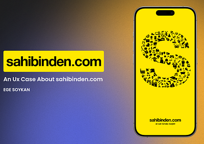 Sahibinden.com UX CASE app branding design ui ux