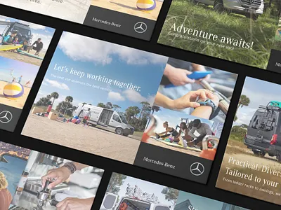 Mercedes-Benz Vans Service Journey art direction automotive design branding customer experience direct mail email marketing omni channel marketing product design template design user engagement