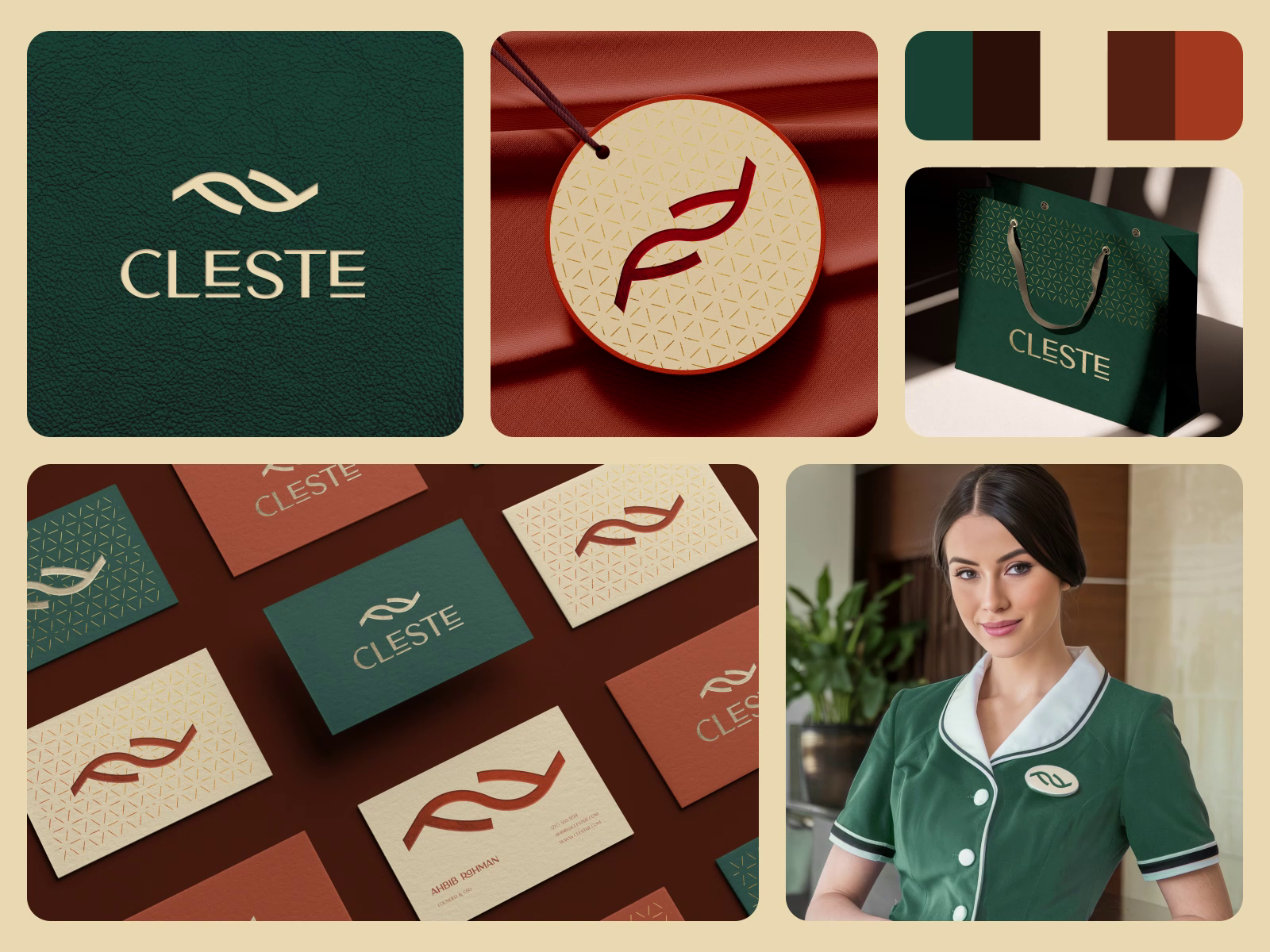 Example of Logo Design & Brand Identity Brand Book