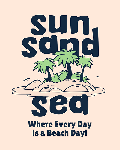 Mugs - Sun sand sea branding graphic design logo mugs sun sand sea