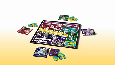 Yes, I AM a Real Person! board game board game design branding design experience design game design game theory graphic design illustration info design infographics information design motion design motion graphics ux