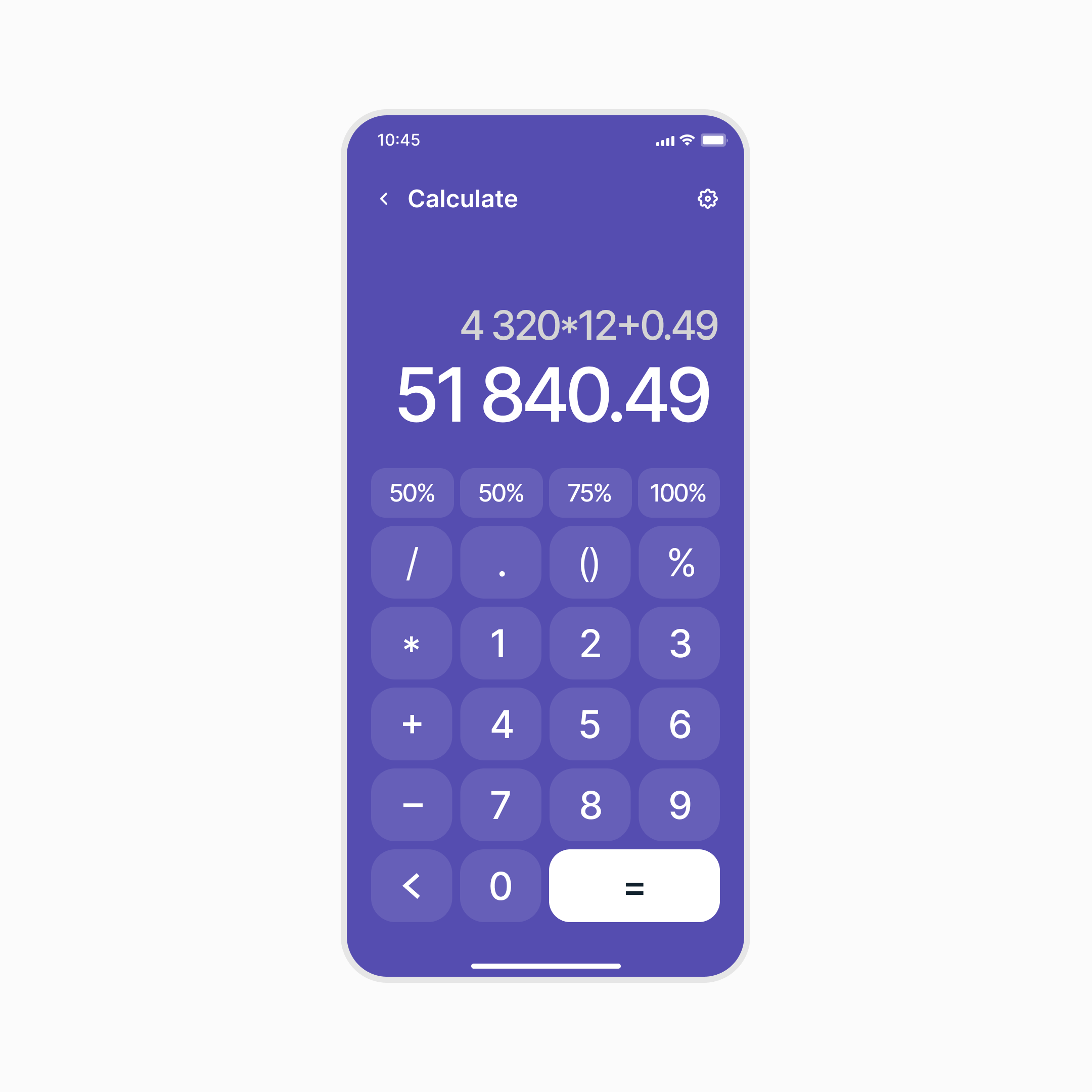 🎯Day 4 📱 Calculation ui