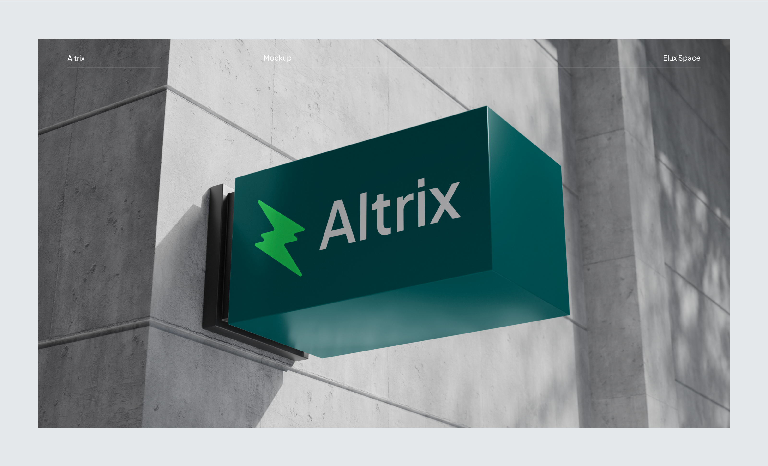 Altrix - Logo Concept & Mockup by Elux UI/UX for Elux Space on Dribbble