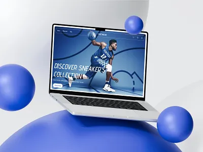 Sneakers, shoe ecommerce web landing page design 3d animation branding business company creative design ecommerce web graphic design illustration landing page design logo motion graphics ui ux vector web design website