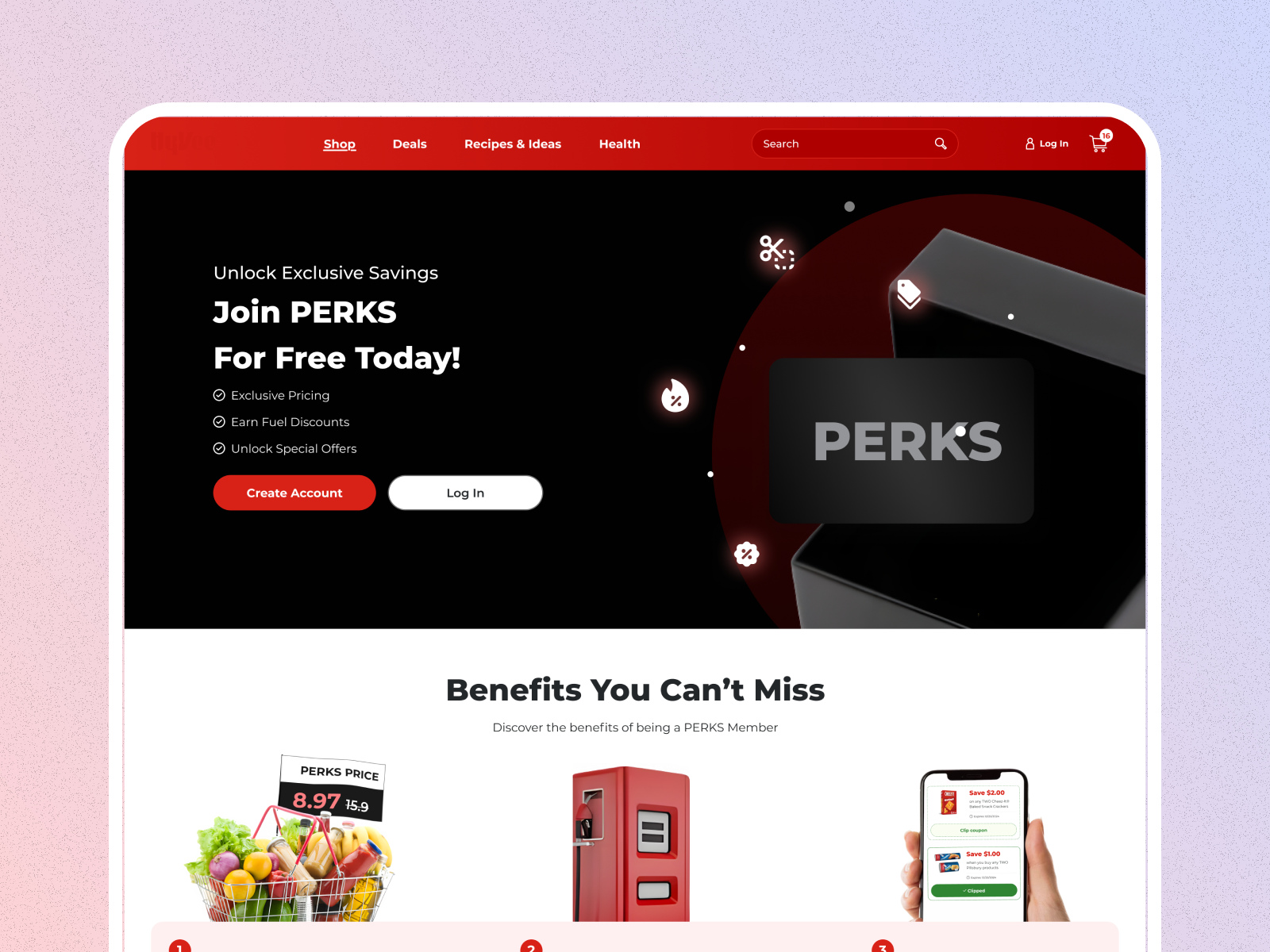 Subscription Membership Page dark landing page membership
