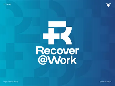 Logo and Branding for Recover@Work brand development brand identity brand identity design brand identity designer brand inspiration brand launch branding branding agency branding brisbane branding design graphic design health care branding logo logo design modern branding