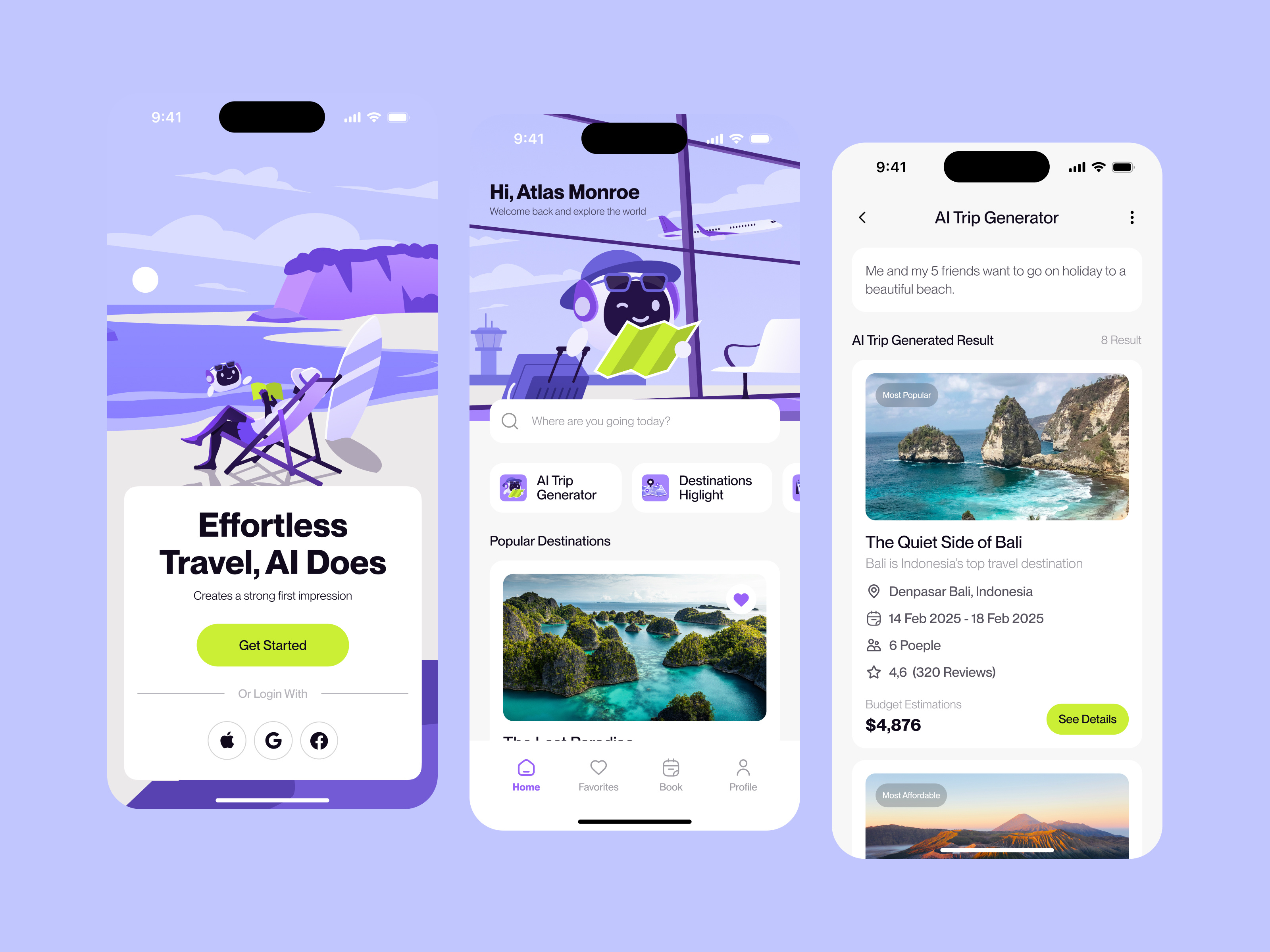 Example of Mobile App Design