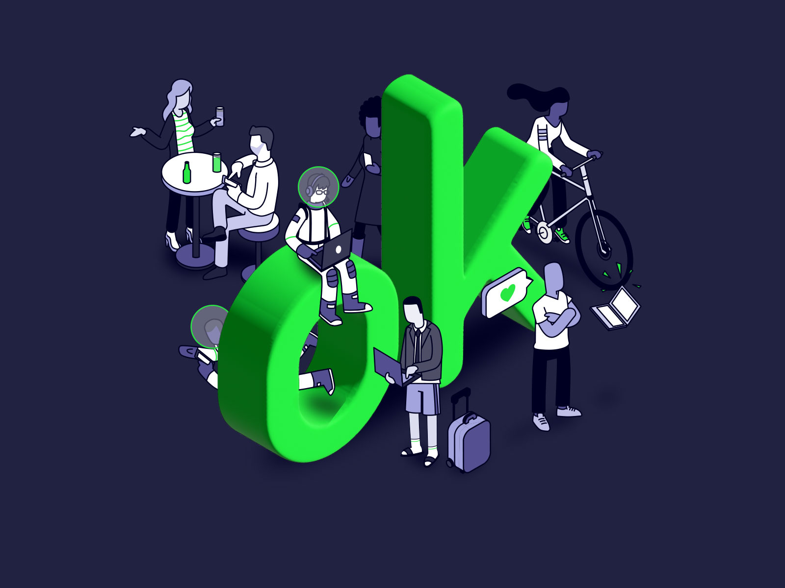 Okticket animation app branding fintech mobile motion graphics product design ui