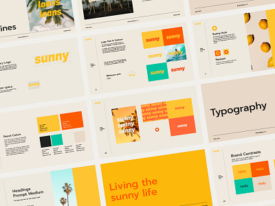 Sunny Loans Brand Project bespoke brand bold branding brand guidelines brand mascot branding clean clean brand colourful branding design finance brand graphic design loans brand logo logo design madebyswish modern modern logo summer sunny brand swish