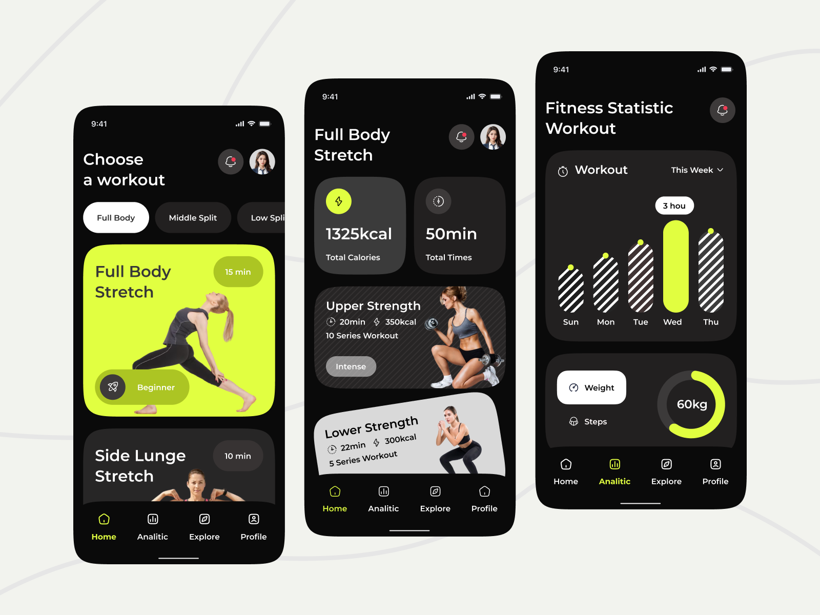 FitAura Fitness Mobile App app design design diate fit mobile app fitness fitness app fitness mobile app fitness tracker gym gym app habit mobile mobile app online online booking service ui web design workout