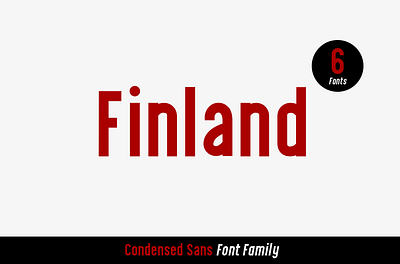 Finland Font Family cyrillic