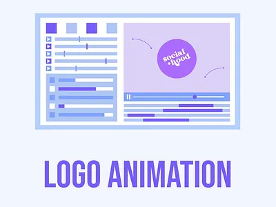 Logo animation for social media agency 2danimation animated logo animatedcontent animation animation service business animation creative animation logo animation logo design social media agency