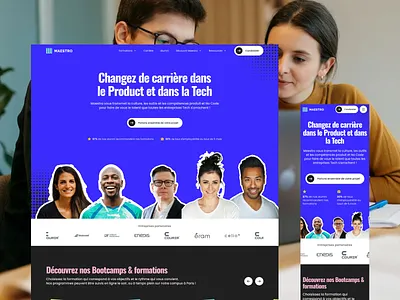 School formation website formation human learn learning managment product purple school tech violet