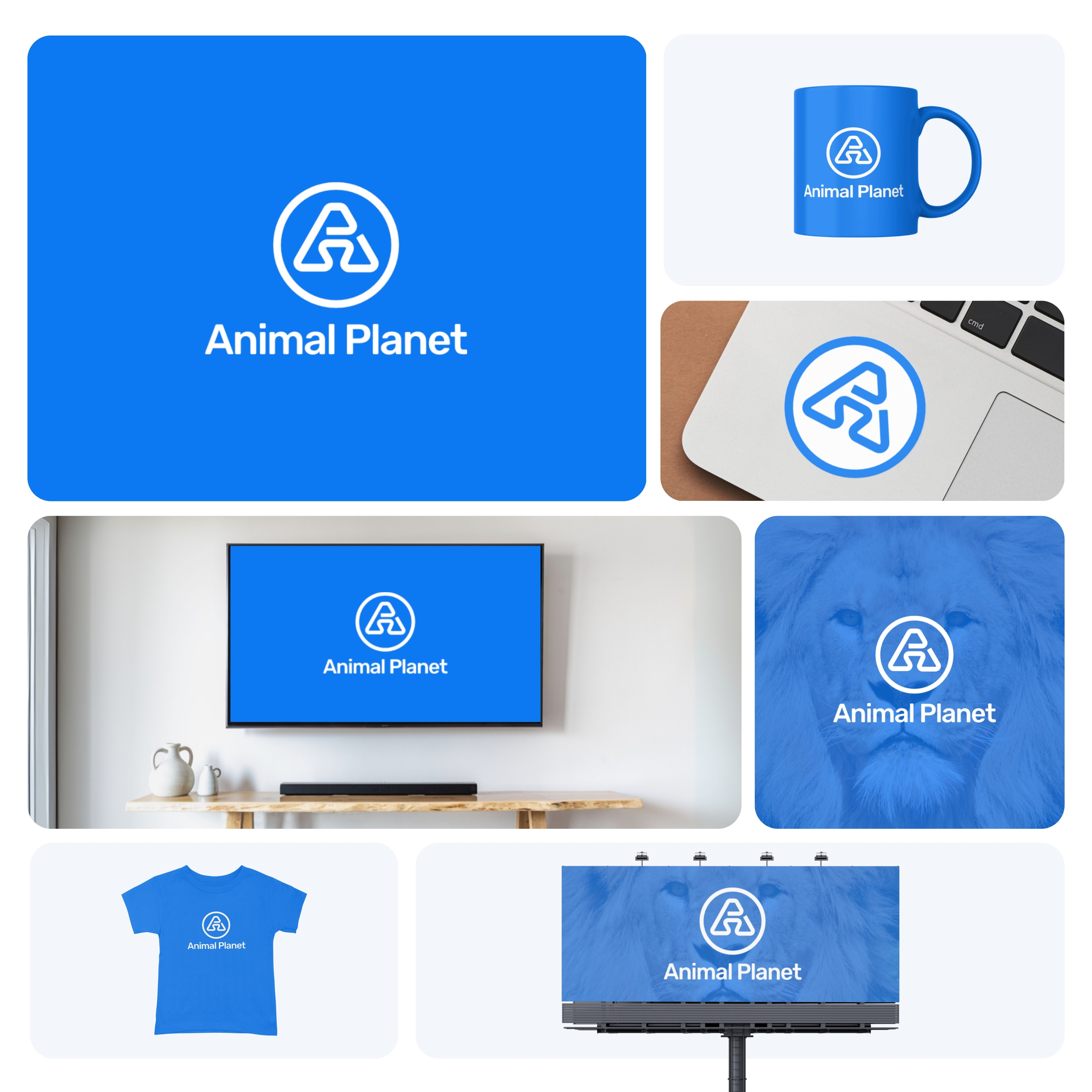 Proposed Animal Planet Logo Design a logo animal logo animal logo design animal planet channel logo custom logo design dynamic flat hand drawn logo handcrafted logo illustration lettermark lineart logo minimal minimal logo design modern symbolic wildlife