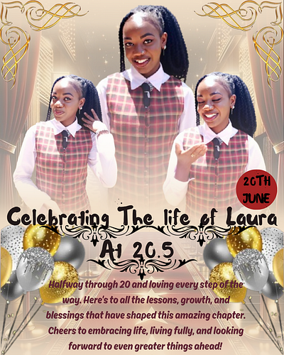 Celebration Flyer graphic design