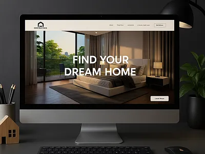 Construction Company Website Design brand website business website construction company website design graphic design ui ux web design website design