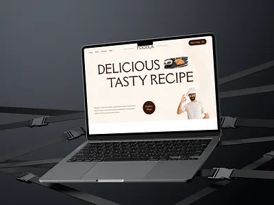 Foodla – Restaurant Website UI Design cleandesign creativedesign dribbbleshots foodlovers minimalui modernlook responsivedesign restaurantwebsite ui uiux ux webdesign