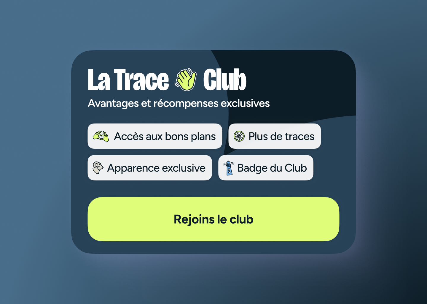 La Trace Club - Premium Mobile App Club Concept app bike bikepacking branding club concept figma illustration mobile premium ui