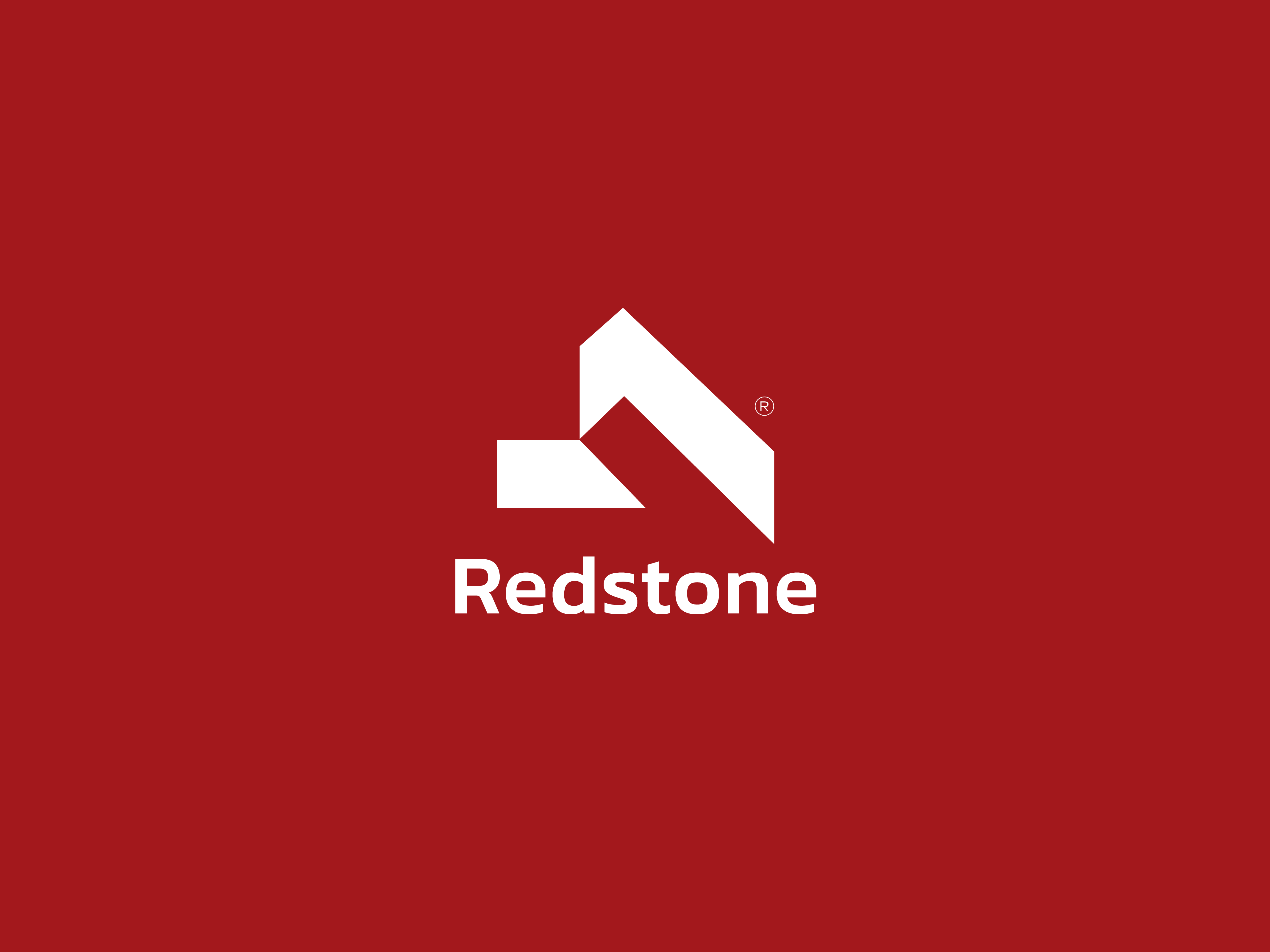 Redstone Logo Design bold logo