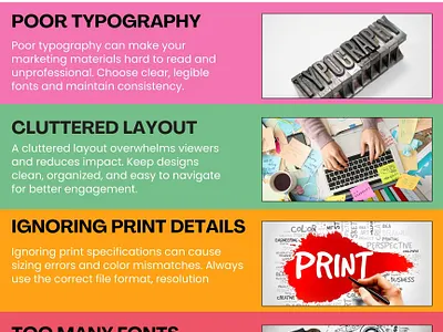 Mistakes to Avoid in Promotional Design promotional design